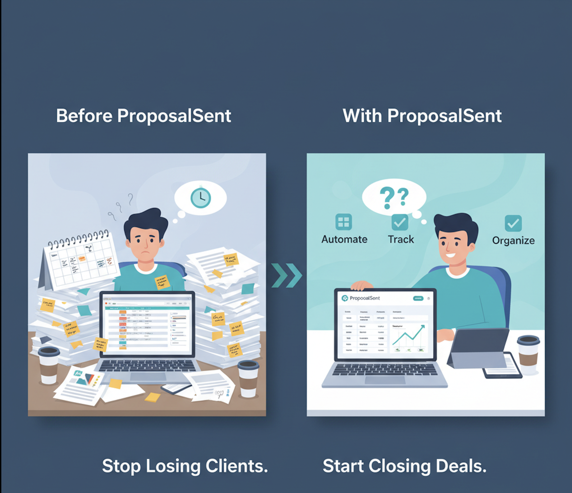 Why You’re Losing Clients (and How ProposalSent Fixes It)